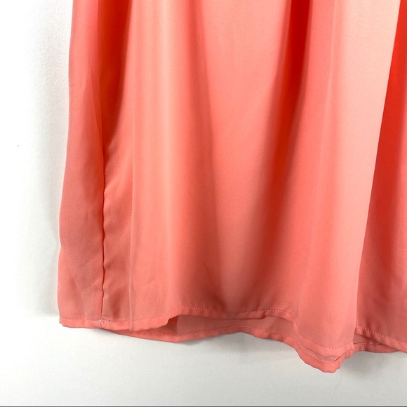 Anthropologie Maeve Sleeveless Pink Cutout Blouse - Picture 5 of 12